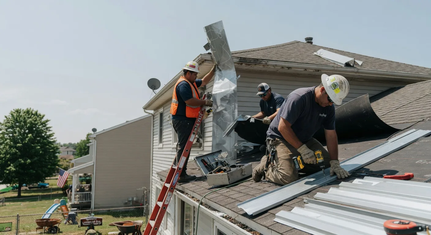 Metal Roof Repair in Cottonwood Falls, KS